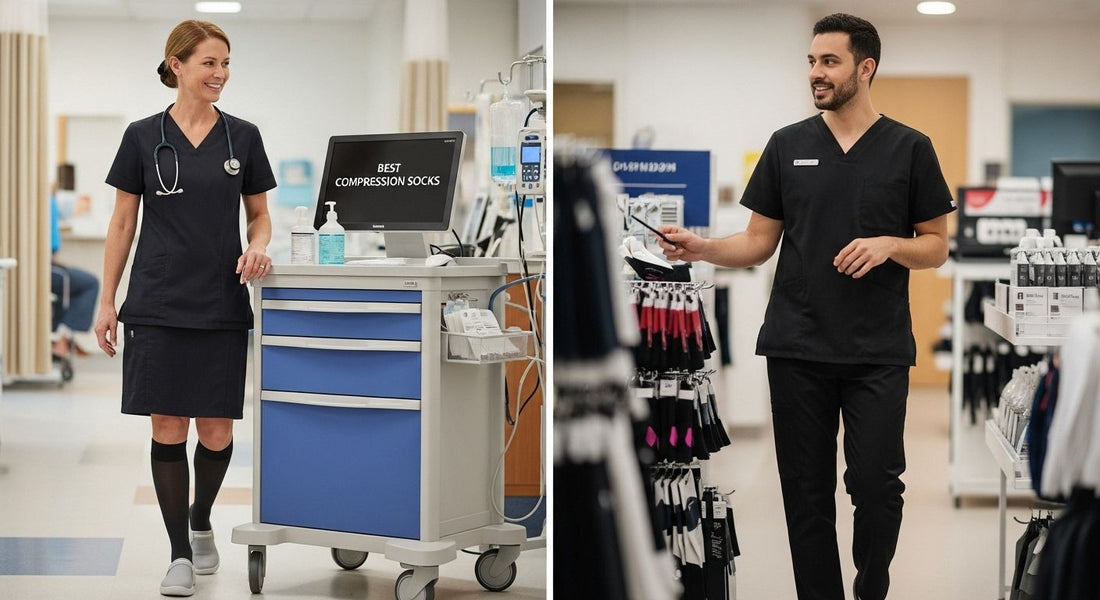 compression socks standing jobs
