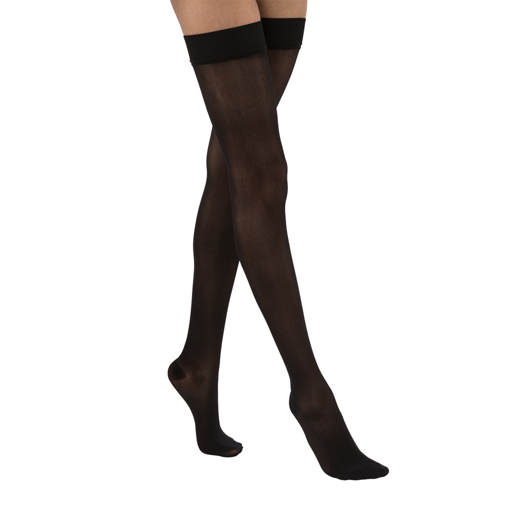 JOBST® UltraSheer Sensitive Women’s Thigh High 30-40 mmHg Compression Stockings – Closed Toe
