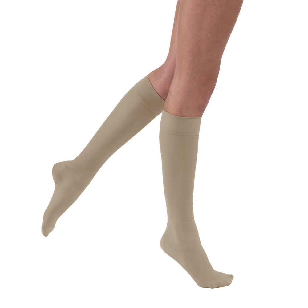 JOBST® UltraSheer Women’s Knee High 15-20 mmHg Compression Stockings – Closed Toe