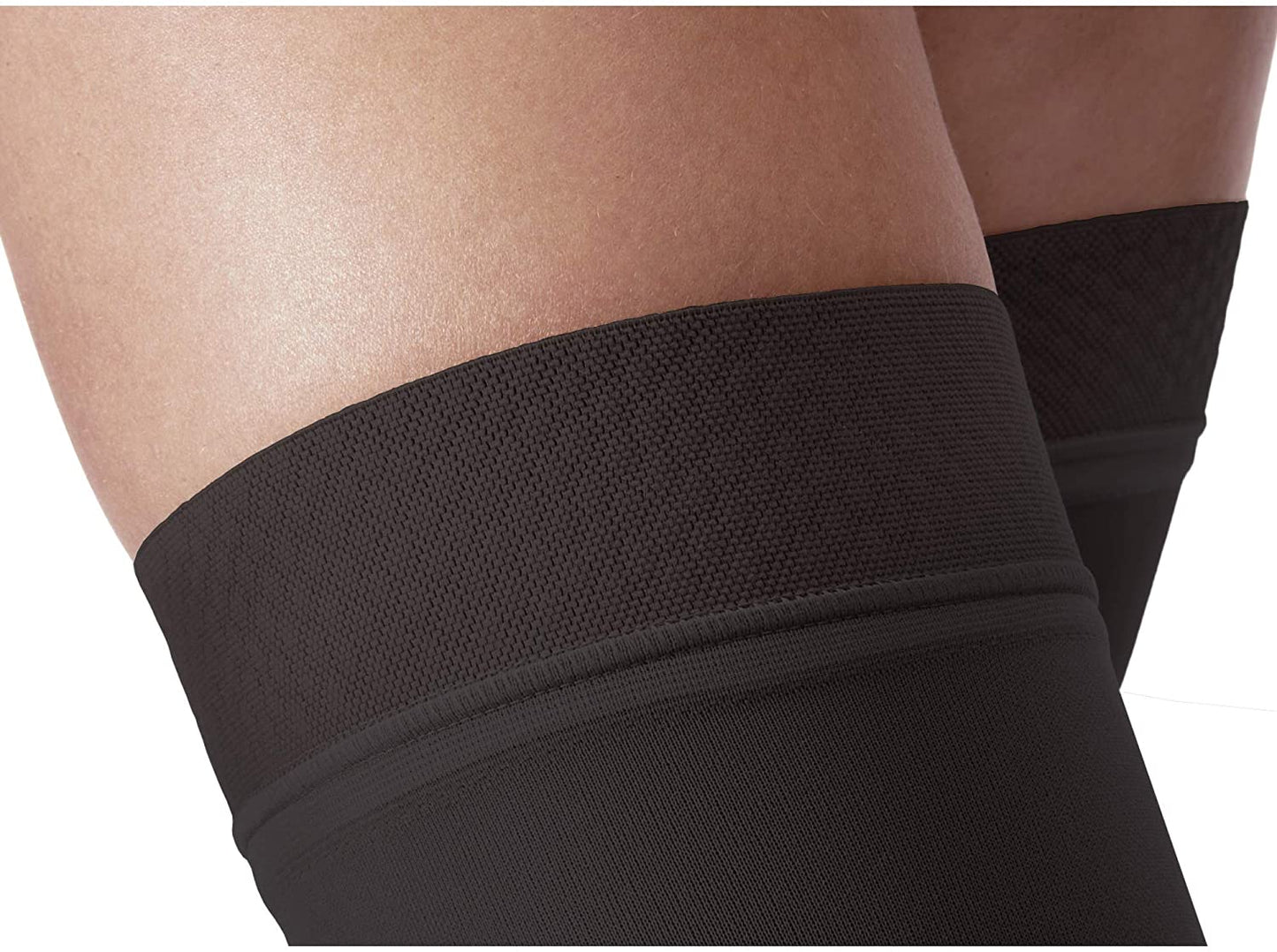 JOBST® Relief Thigh High 30-40 mmHg Compression Stockings with Silicone Top Band, Open Toe