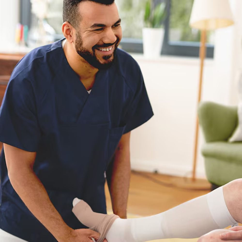 JOBST® Relief Knee High 15-20 mmHg Compression Stockings - Closed Toe