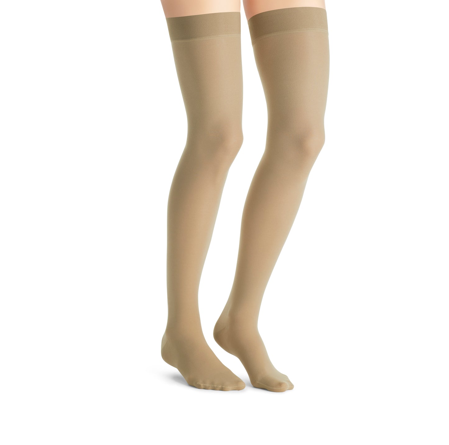 JOBST® UltraSheer Sensitive Women’s Thigh High 30-40 mmHg Compression Stockings – Closed Toe