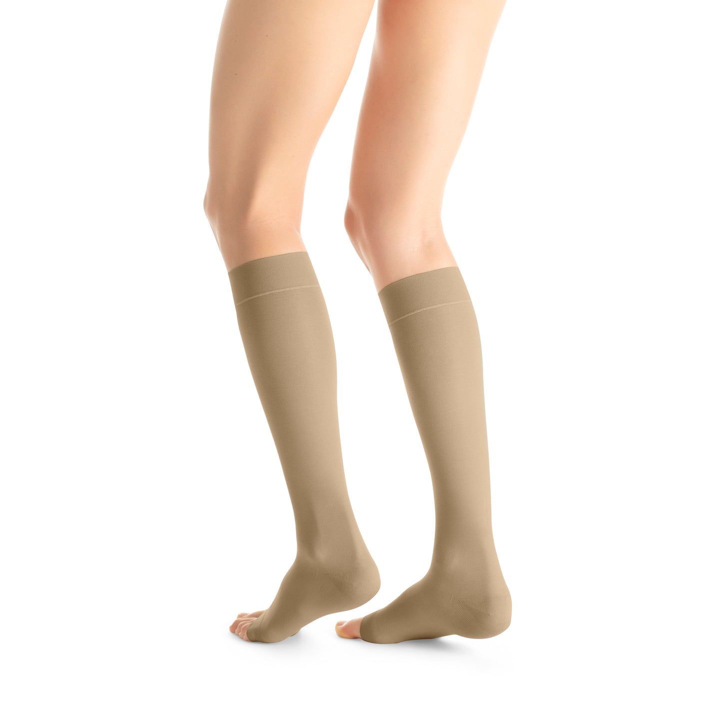 JOBST® UltraSheer Women’s Knee High 15-20 mmHg Compression Stockings – Open Toe