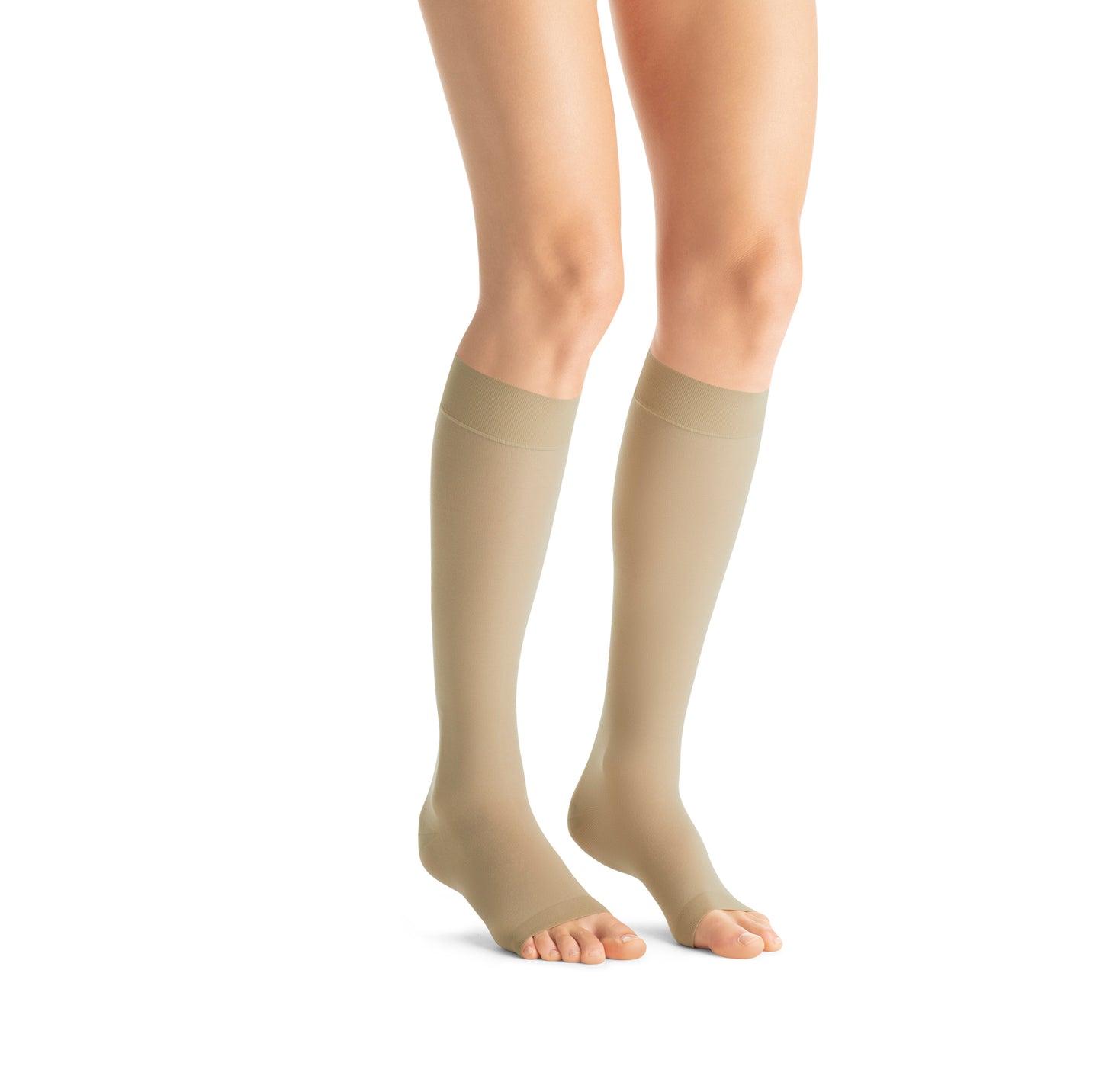 JOBST® UltraSheer Women’s Knee High 15-20 mmHg Compression Stockings – Open Toe