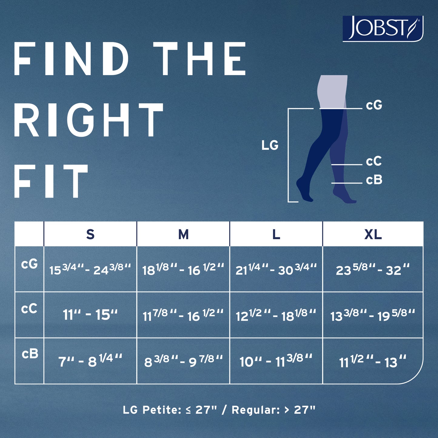 JOBST® Relief Thigh High 30-40 mmHg Compression Stockings with Silicone Top Band, Open Toe