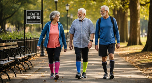 compression socks walking