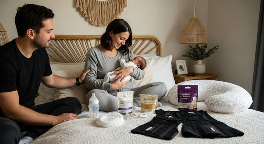 postpartum recovery, new mom essentials, home support