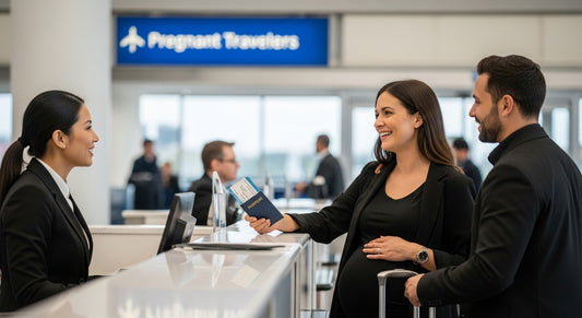 pregnant airport travel