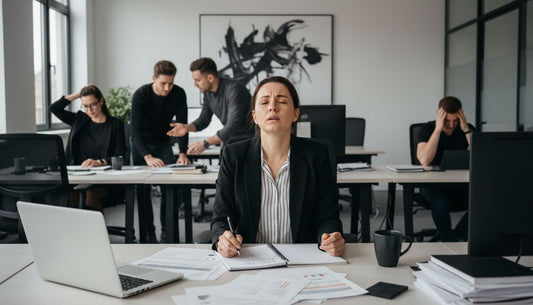 modern office stress