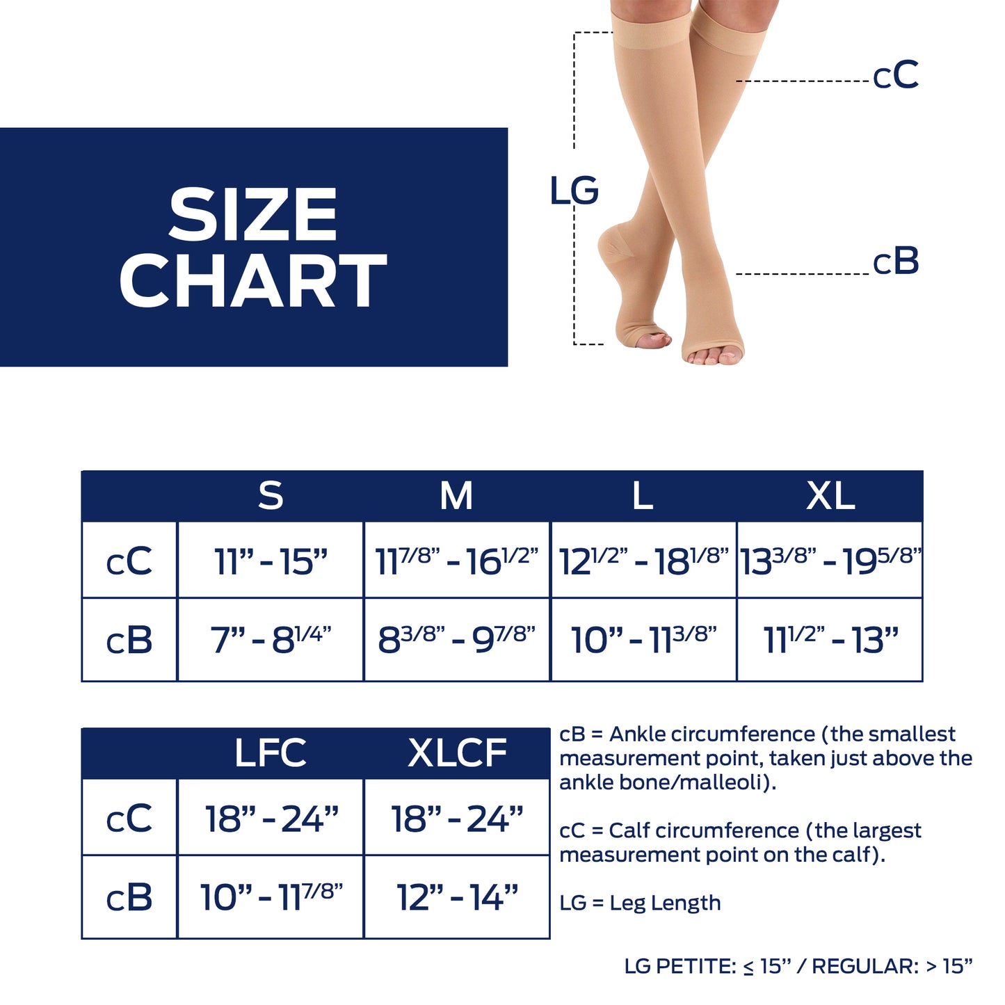 JOBST® UltraSheer Women’s Knee High 20-30 mmHg Compression Stockings