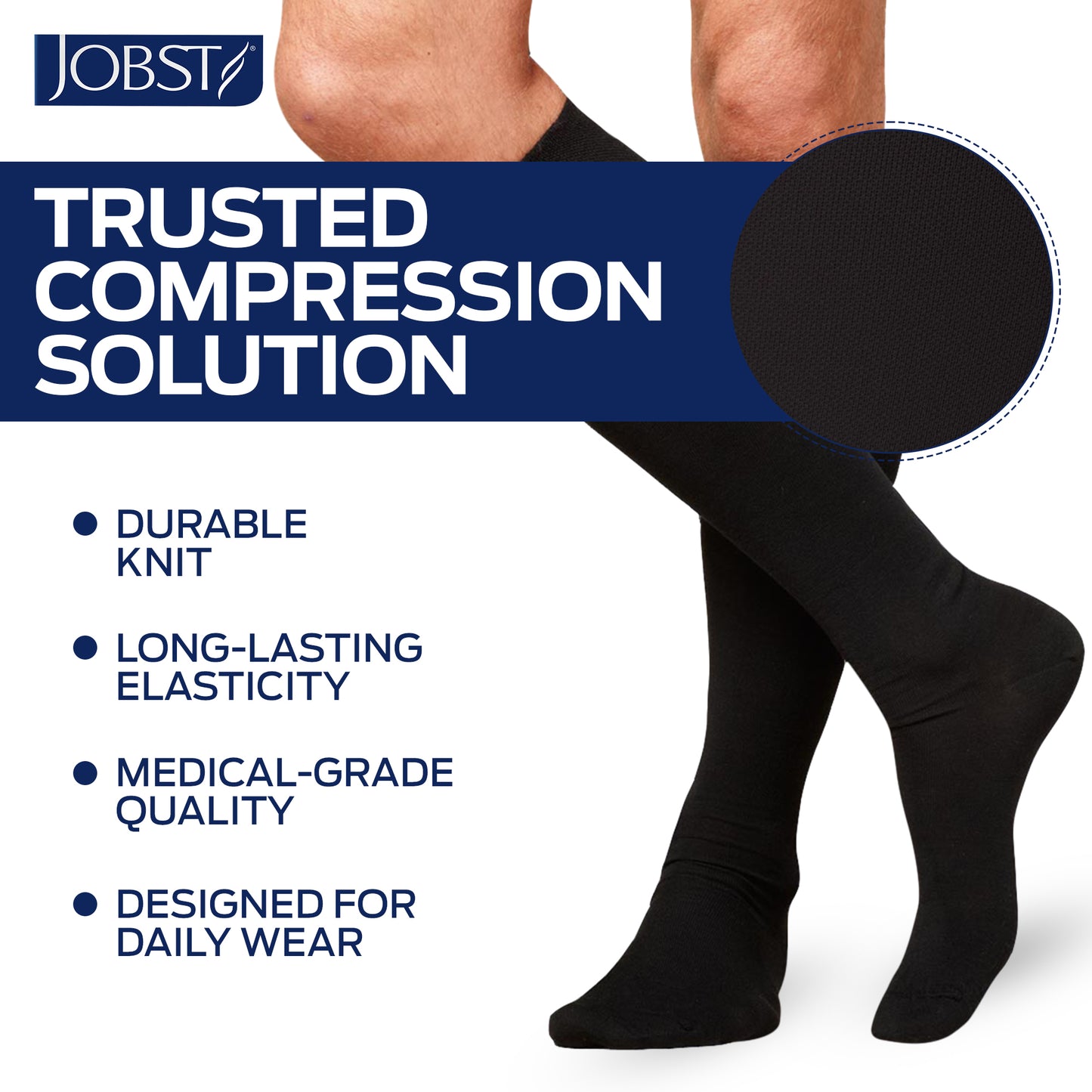 JOBST® Relief Waist High 20-30 mmHg Compression Stockings - Standard