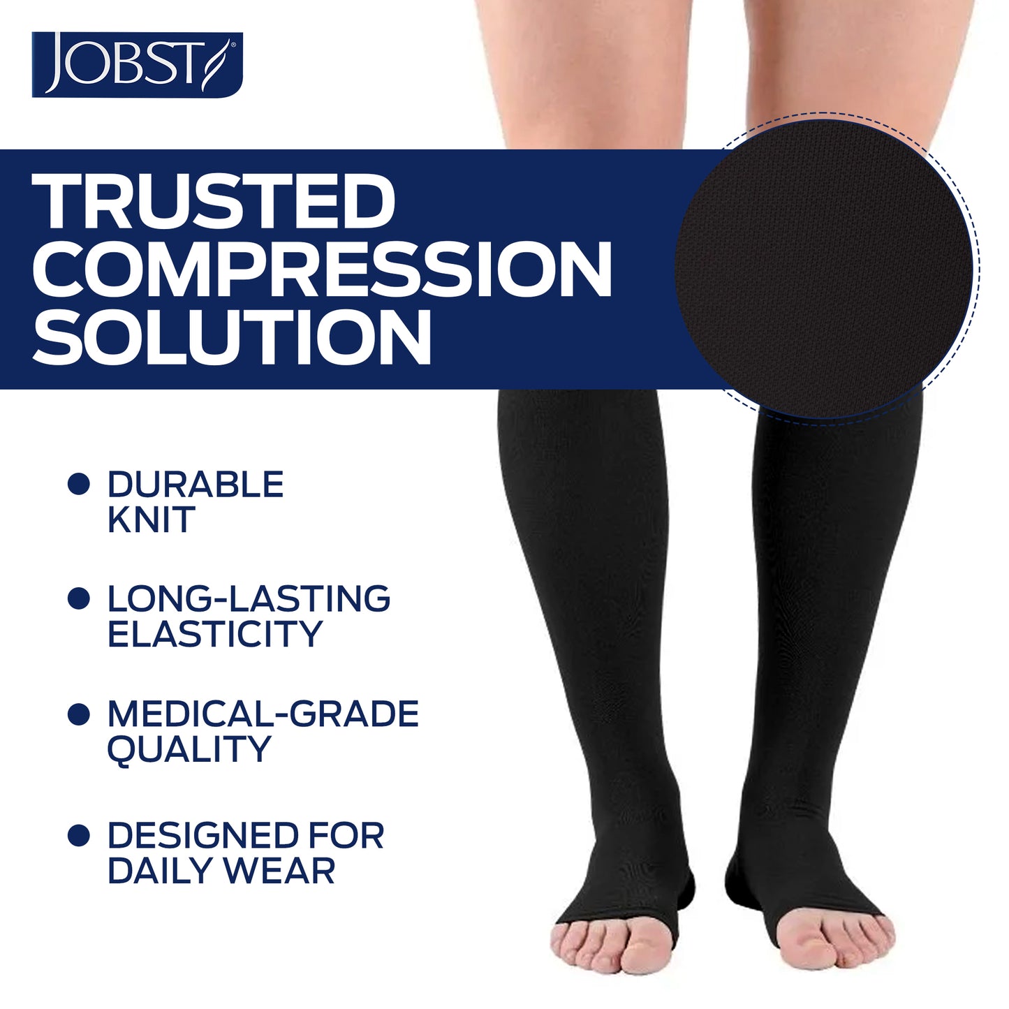 JOBST® UltraSheer Women’s Knee High 20-30 mmHg Compression Stockings