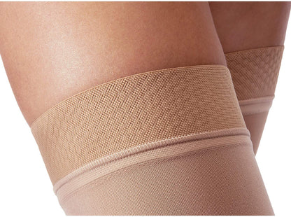 JOBST® Relief Thigh High 20-30 mmHg Compression Stockings with Silicone Top Band, Closed Toe