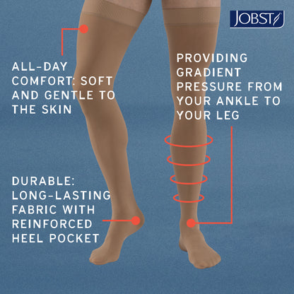 JOBST® Relief Waist High 15-20 mmHg Compression Stockings