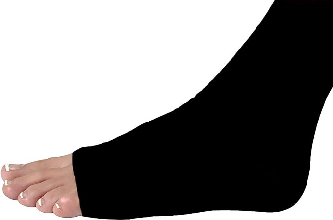 JOBST® Relief Knee High 20-30 mmHg Compression Stockings w/  Silicone Top Band - Open Toe