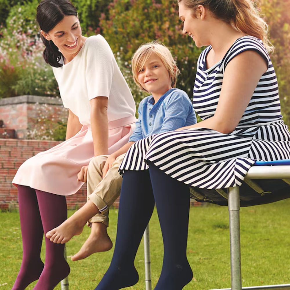 JOBST® Relief Knee High 20-30 mmHg Compression Stockings w/  Silicone Top Band - Open Toe