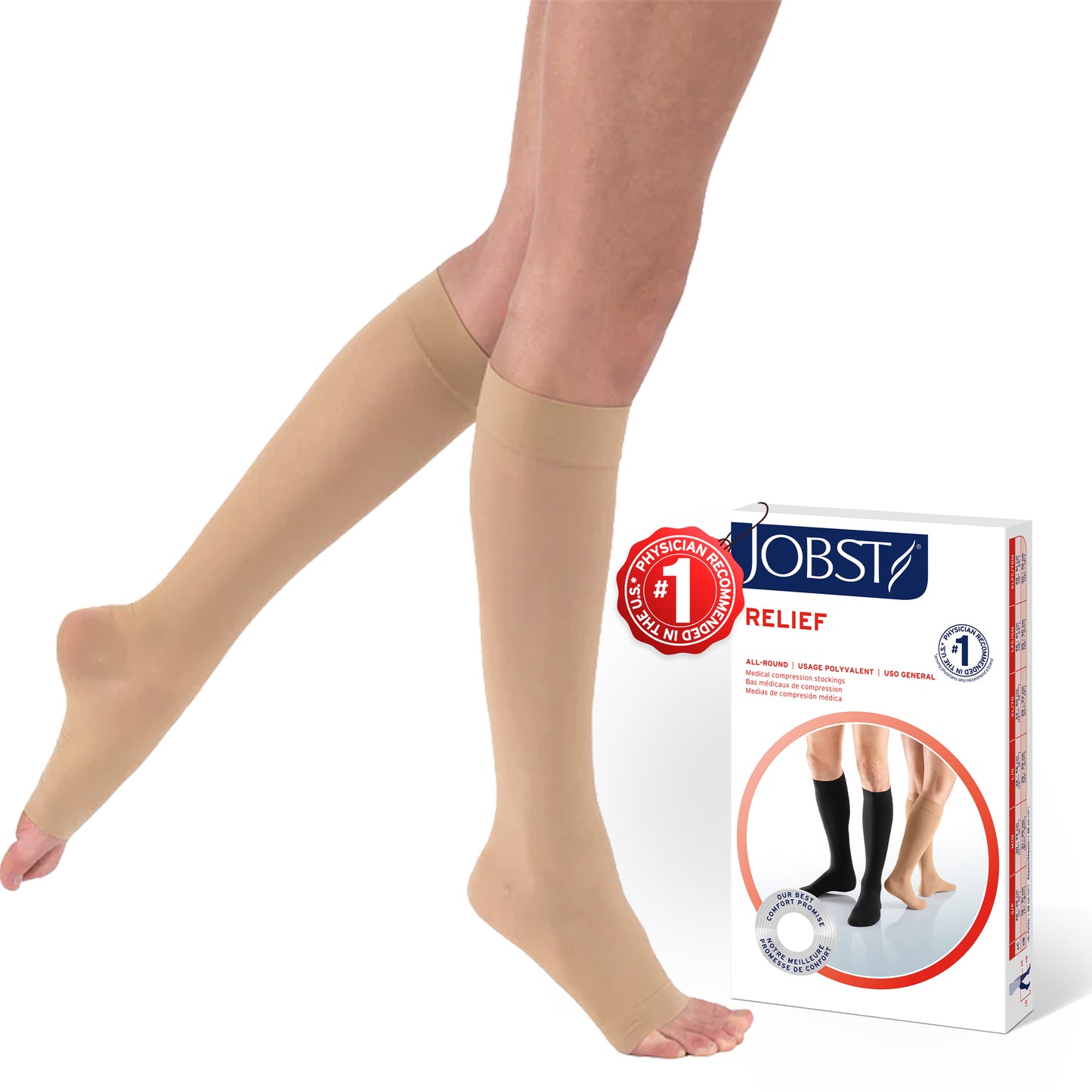 JOBST® UltraSheer Women’s Knee High 20-30 mmHg Compression Stockings